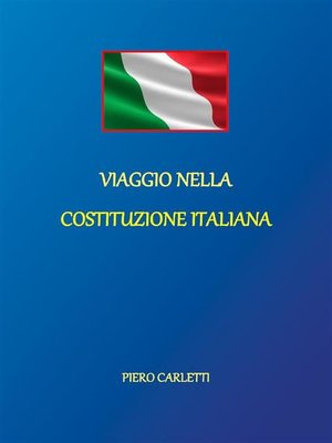 cover image of Viaggio nella costituzione italiana
